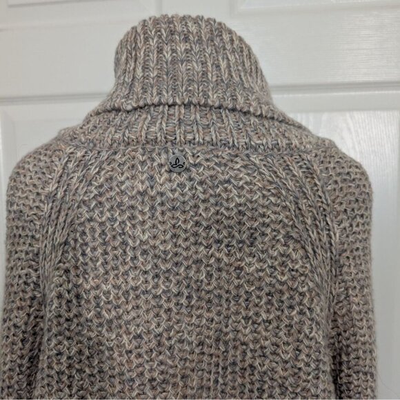 Prana Callisto Turtleneck Womens Size Large Beige Alpaca Blend Knit Sweater - Picture 11 of 14